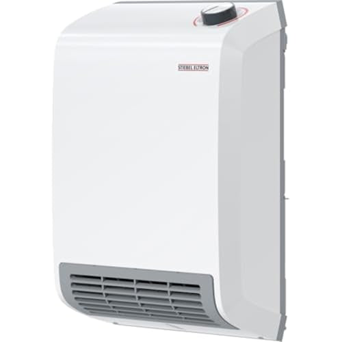 Stiebel Eltron CK Trend Wall-Mounted Electric Fan Heater, 1500W, 120V, White, Made in Germany - style: CK 150-1 Trend