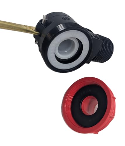 High Flow Camlock Trough, Stock Tank Valve –1" or 3/4" NPT, 1000kPa (145 PSI), 350L/min Flow Rate – Livestock Water Trough Float Valve - Does not come with float