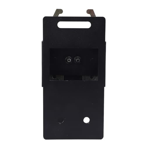 Pssopp Gardening & Aquaculture Latch, Heavy Duty Steel Zinc Farm Automatic Closing Latch Livestock Cattle Gate Hardware with Automatic Closing Padlock Option for 1 5/8 to 2 Inch Round