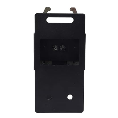 Pssopp Gardening & Aquaculture Latch, Heavy Duty Steel Zinc Farm Automatic Closing Latch Livestock Cattle Gate Hardware with Automatic Closing Padlock Option for 1 5/8 to 2 Inch Round