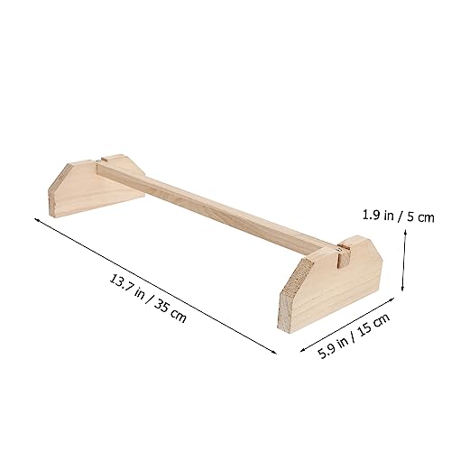 balacoo 1set Xylophone Chicken Perch Roosting Bar and Swing Accessories for Parrots Cockatiels and Birds Encourages Play and Physical Activity Coop