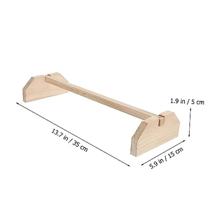 balacoo 1set Xylophone Chicken Perch Roosting Bar and Swing Accessories for Parrots Cockatiels and Birds Encourages Play and Physical Activity Coop