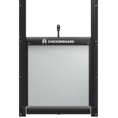 ChickenGuard Self-Locking Predator-Proof Chicken Coop Door for Hen-House, Chicken Run, Poultry Habitat Accessories (Pop Hole Door only – No Motor)