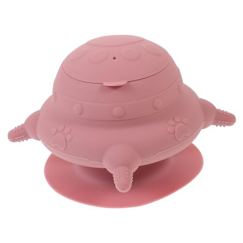 POPETPOP Puppy Milk Station with Pacifiers Silicone Nursing Bowl for Multiple Pets Durable Rabbit and Puppy Feeder Easy to Use Indoor Feeding