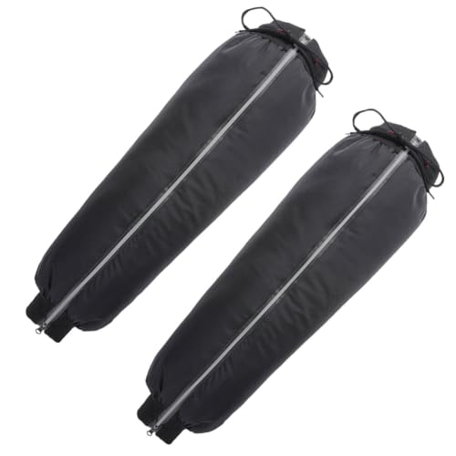 1 Pair Windproof Hiking Leg Gaiters for Calf with Reflective Design, Comfortable Pu and Lint Material, for Outdoor Hiking, Backpacking, and Long Riding