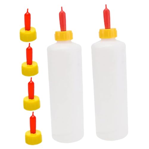 HANABASS 2sets Goat Feeding Supplies Sheep Milk Bottle Multi-Purpose Feeder for Newborn Animals Easy Transport Maintainable Nursing Bottles