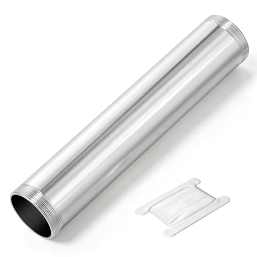 TAISHER 1PCS Stainless Steel Pipe Fittings, 1-1/2" NPT Male x 1-1/2" NPT Male Threaded, 12" Length Nipple Cast Pipe - size: 1-1/2" MNPT 1pcs