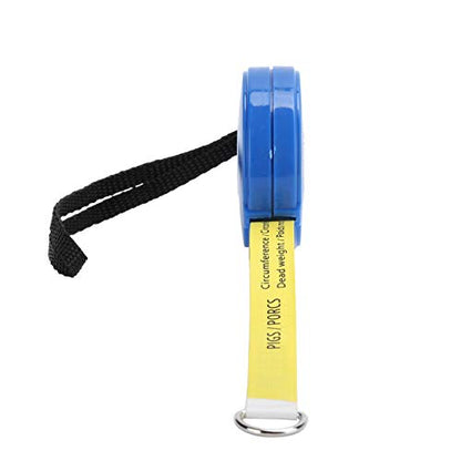 Horse Weight Tape, Horse Measuring Stick, Retractable Pig Weight Measuring Tape Professional Measure Horse and Pony Height/Weight Tape Measuring Stick Tape Measure