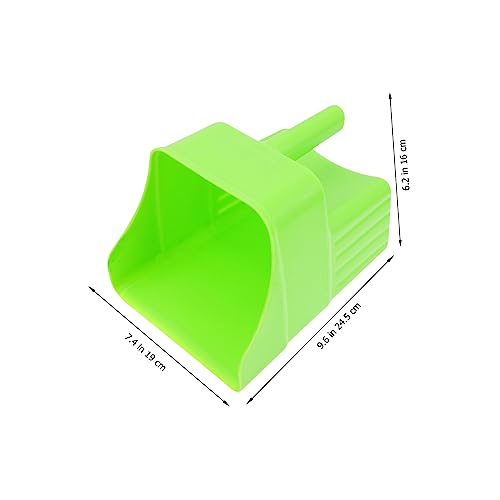 Mipcase Multifunctional Livestock Feed Scoop Durable Material Shovel for Poultry Feeding Lightweight and Comfortable Handle for Farm Use