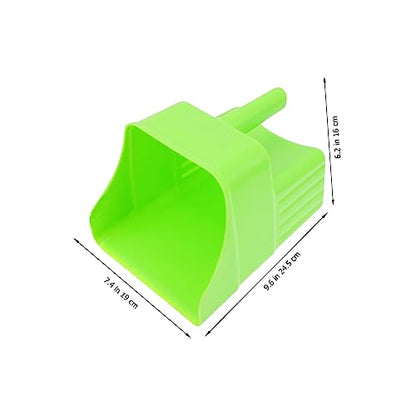 Mipcase Multifunctional Livestock Feed Scoop Durable Material Shovel for Poultry Feeding Lightweight and Comfortable Handle for Farm Use