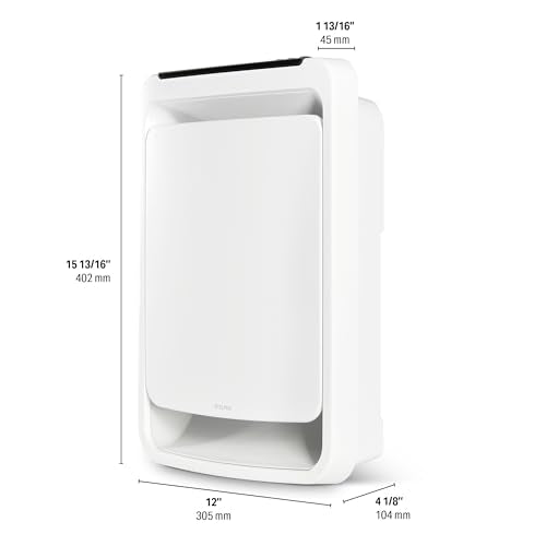 Stelpro Ultra-Quiet HARDWIRED Wall Fan Heater – 1500W / 120V Built-In Thermostat with Boost Mode, Reliable Bathroom Heater, Surface/Recessed Mount, Oasis Series (ASOA1501W) – White