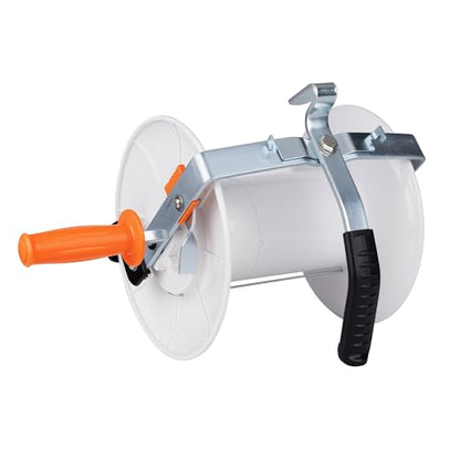 3:1 Geared Electric Fencing Reel, Extended Electric Fence Wire Reel, Suitable for Building Farm Fences - size: extended electric fence reel