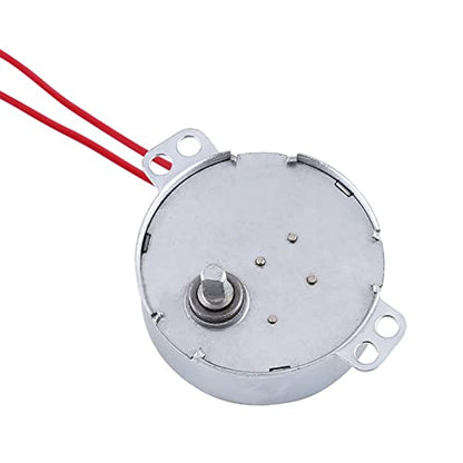 Alomejor Egg Turner,110V/220V AC Synchronous Motor for Chicken Egg Incubator, 2.5 RPM Low Power Consumption DIY Poultry Hatching Equipment (110V)