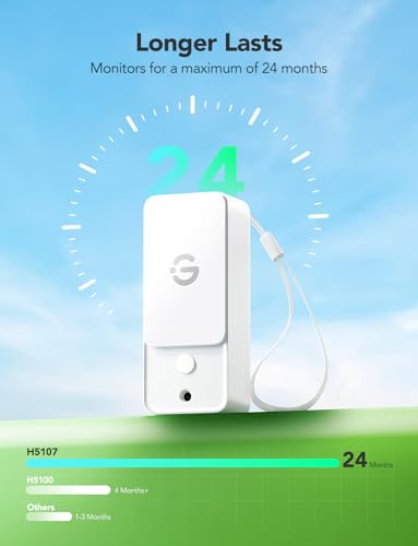 GoveeLife Outdoor Indoor Wireless Wi-Fi Gateway Thermometer Hygrometer, IP65 Waterproof Temperature Humidity Sensor Monitor with Remote APP Alert, 1312ft Monitoring Range,for Home, Greenhouse, Patio - style: LoRa Gateway + 3 Sensors