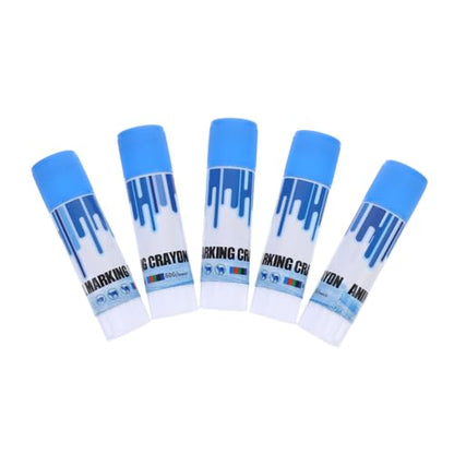 Abaodam 5Pcs Farm Marking Crayons Water Resistant Identification Pens for Pigs Cows Goats Smooth Application for and Treatment Markings and Distinct