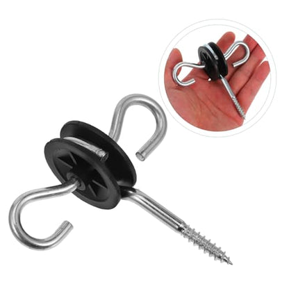 BESPORTBLE 4pcs Electric Fence Insulator Kit for Cattle and Ranch Fencing Weather-Resistant Design for Secure Connections and Versatile Use in All Climates