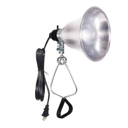 Simple Deluxe Clamp Lamp Light Socket with 5.5 Inch Aluminum Reflector, Suit for Max 60 Watt Lamp (No Bulb Included) with 18/2-Gauge 6 Feet Cord, 1 Pack - size: 5.5 Inch (60 Watts), style: 1-Pack LITE Version