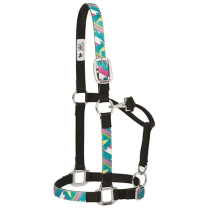 Weaver Equine Adjustable Patterned Nylon Horse Halter