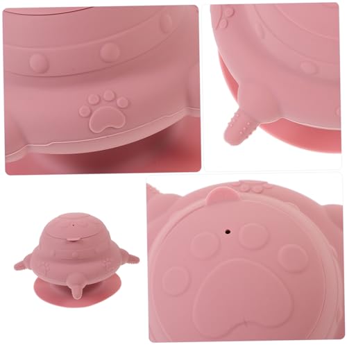 Silicone Puppy Milk Feeder Bowl with Teats for Nursing Puppies and Kittens Slow Feeder Dog Bowl Pet Feeding Station for Puppies and Pets