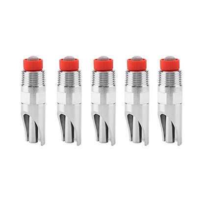 ViaGasaFamido 5pcs Automatic Pig Waterer Stainless Steel Nipple Drinker for Horse Cattle Goat Sheep Livestock Drinking Fountain 20mm