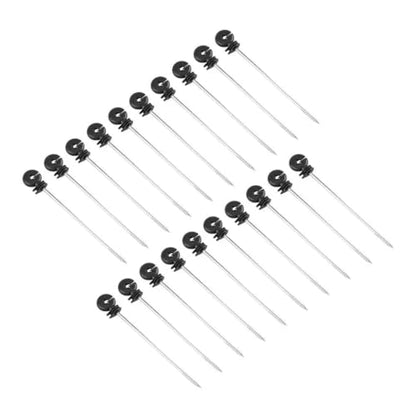 Electric Fencing Ring Insulators 100Pcs Electric Fence Insulators Plastic Ring Long Distance Screw in Insulator for Wooden Post