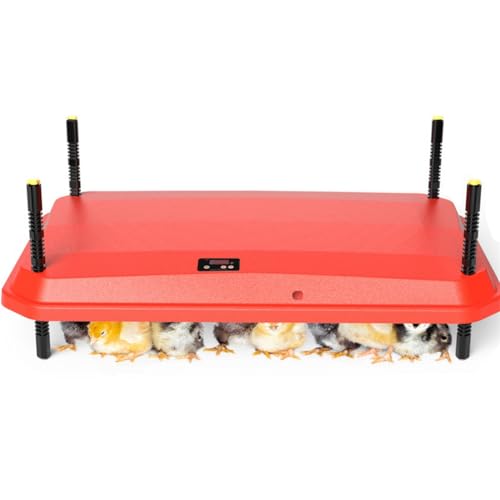 Electric Chick Brooder Heating Plate Adjustable Height Chick Cage Heater Chicken Warmer US Plug