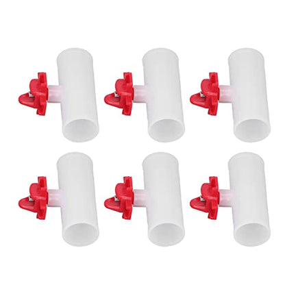 Chicken Nipple Waterer, Durable Automatic Water Feeding Cups with Leakproof Design for Poultry Farming Stainless Steel PP Material 20 Sets - size: G3/4