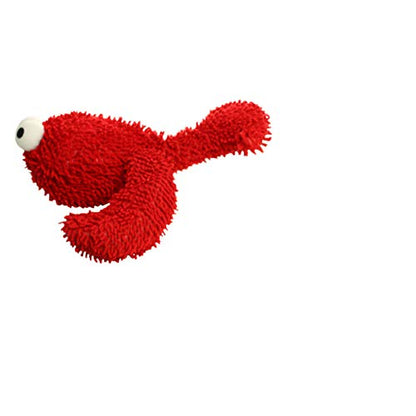 MIGHTY® 2 Pack Microfiber Large Lobster Ultra Durable Plush Dog Toy | Multiple Layers & Reinforced Seams , Washable and Floats , Mighty® Construction - color: 2PK Red Lobster