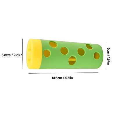 Zerodis Chicken Treat Roller, Interesting Chicken Feeder Toy for Poultry Chicken Treat Roller Toy Bite Slow Feeding Poultry Treat Roller
