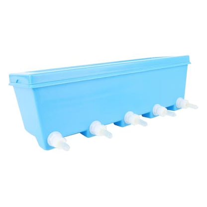 Fabater Piglets Feeder, Premium Silicone and Multifunctional Lamb Drink Feeder, Small Animal Milk with Pacifiers for Nursing Piglets, Lambs and Small Animals on Farms