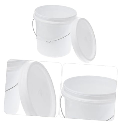 Airtight Food Grade Storage Bucket Thickened Plastic Container with Lid for Pet Food Livestock Feed Water and More Multi Use Sealed Bucket for Home and Outdoor