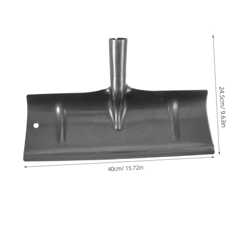 GALPADA Manual Poultry Cleaning Spade and Livestock Manure Removal Tool for Stable and Coop, 40cm Stall Waste Scraper Shovel for Agricultural and Livestock Use