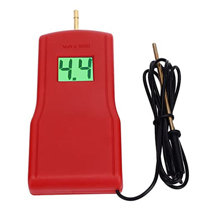 15KV Electrical Fence Voltage Tester, Fence Fault Finder Locator Checker with LCD Screen for Farms, Home Gardens, Sheep, Pets, (Battery Not Included)