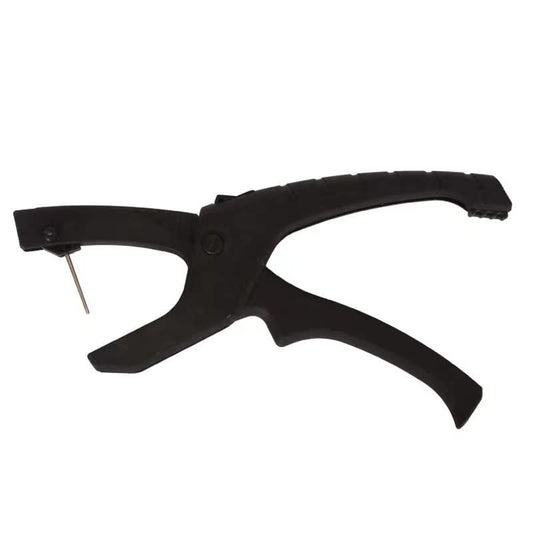 Z Tags Applicator for One-Piece Cattle Ear Tags Livestock Ear Tag Pliers for Easy Loading of Tags Animal Identification Card Installation Tools (1 Pcs Applicator) - color: Black
