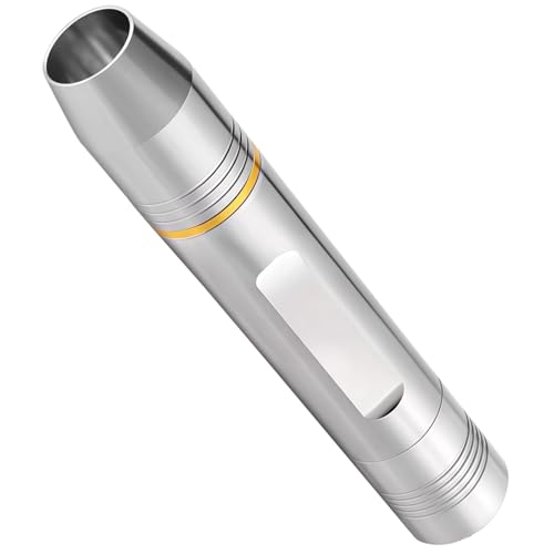 260 Lumen Hatch Egg Light, Stainless Steel Led Candling Light for All Egg Types, Rechargeable Battery, Chicken Eggs Egg Candler, Handheld Wireless Design