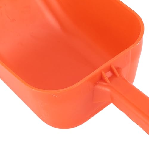 Plastic Feed Scoop 3 Pack | Sturdy Handheld Feed Shovel for Livestock/Poultry/Horses | Resilient & Water - Feeding Tool with Ergonomic Handle