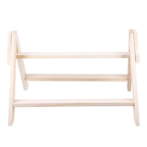 POPETPOP Chicken Perch- Roosting Perch Chick Toys for Coop Chick Stand Trainning Chicken Roosting Bars for s Coop Hens Wood Stand