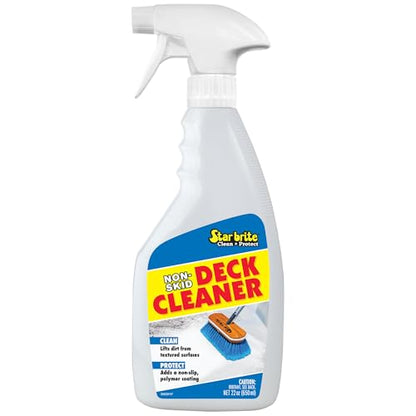 STAR BRITE Non-Skid Deck Cleaner & Protectant - Lift Dirt & Stains From Fiberglass, Painted Surfaces, More 22oz Spray (085922SS) - style: 22 Oz Spray