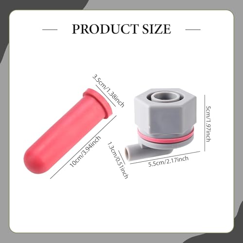 Calf Feeder Pacifier, Soft Feeding Teat, Anti Backflow with Fixed Base Drinking Nipple for, Lamb, Donkey Feeding Device