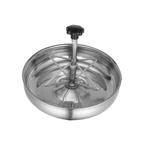 Water Feeder Stainless Steel Trough Livestock Feeder Bowl Easy to Place on Pigpen