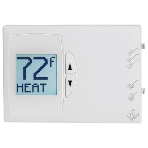 Lux Pro PSD111B Non-Programmable Thermostat for Home Use; 1 Heat, 1 Cool - size: PSD111B- Single