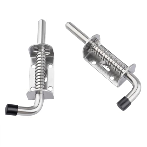 Shed Door Hardware Kit- Includes Hinges, Latches, and T-Handle Lock, Door and Window Hinge Set for Shed, Gate, Barn, Playhouse, Chicken Coop and More