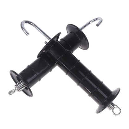 6PCS Plastic Electric Fence Gate Handle Spring for Farm Wild Animal Monkey Livestock Garden Fencing System Handles