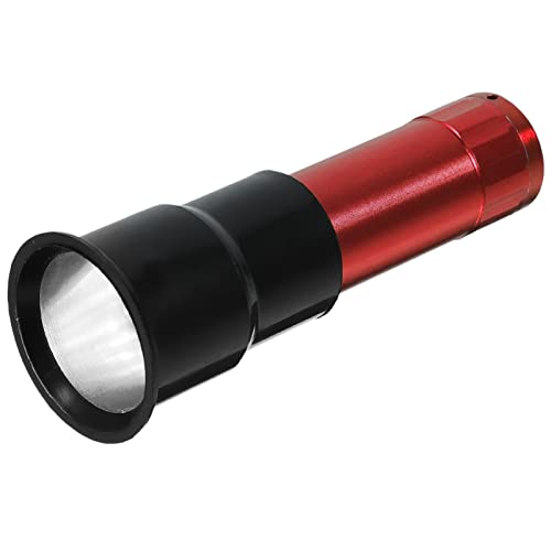 Hemobllo Egg Candler Tester, Egg Incubator Portable Cool Light Candling Lamp Hand Held Poultry Farm Candler Accessory - color: Red