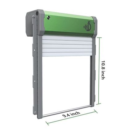 Automatic Chicken Coop Door Anti Pinch 4 Modes Weatherproof Auto Coop Door