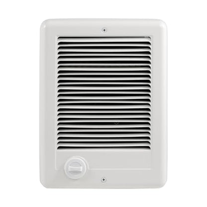 CSC202TW Electric Wall Heater Complete Unit with Built-In Thermostat, 2000W 240V 6825 BTU, Fast Heating & Quiet Operation, Thermal Overheat Protection, White