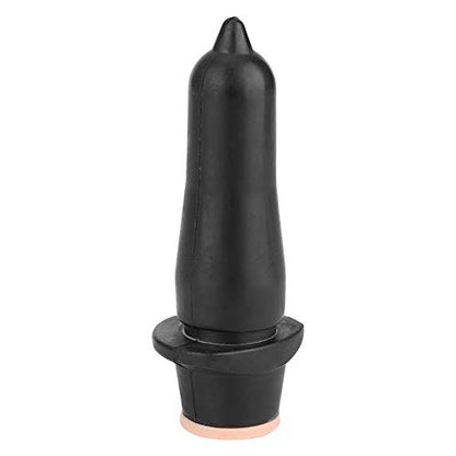HL MP73D Food Grade Rubber Calf Feeding Bottle Nipple, Livestock Nipple for Cattle Sheep, Soft Natural Rubber Mike with Milk Hole, Easy Installation Fit Milk Bucket, Durable Tear R