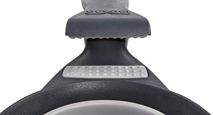 Dexas Popware for Pets Collapsible Klip Scoop, 3-in-1 Pet Food Scoop, Measuring Cup and Bag Clip, 2 Cup Capacity, Light Gray - color: Light Gray, size: 2 Cup Capacity