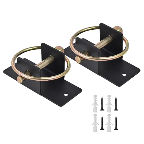 2Pack Heavy Type Steel Feed Bucket Holder for Stable Barn and Livestocks Feeding with Quickly Release Bolt - style: 2 piece set