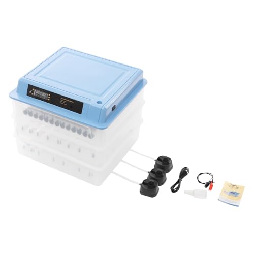 Incubators for Hatching Eggs, 192 Eggs Incubator Automatic Hatcher with Egg Turning and Humidity Control 80W for Chicken Duck Goose Bird Quail Pigeon Poultry Egg Incubator - style: 192-Egg Poultry Hatcher
